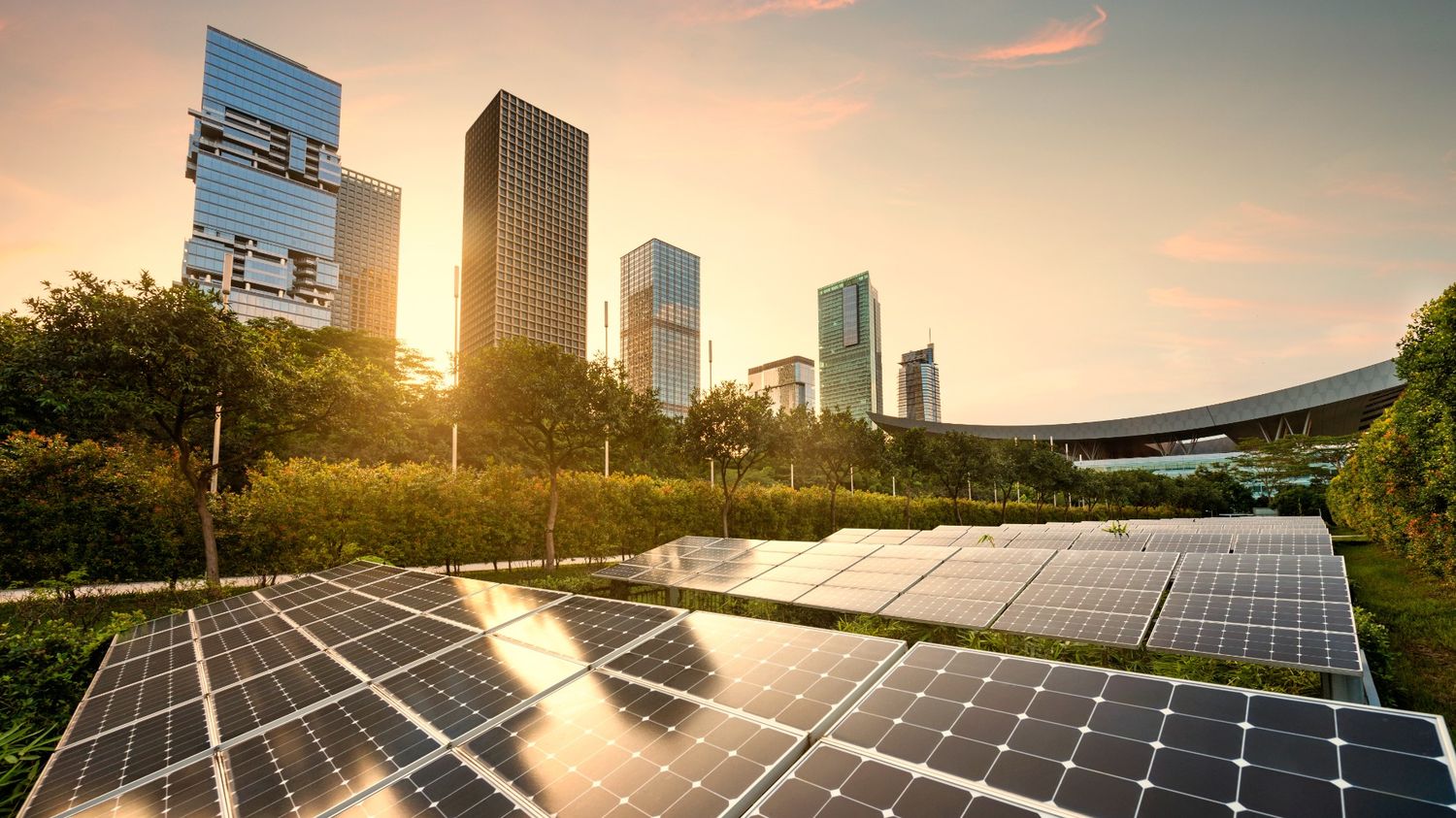 low carbon industry by using solar panel